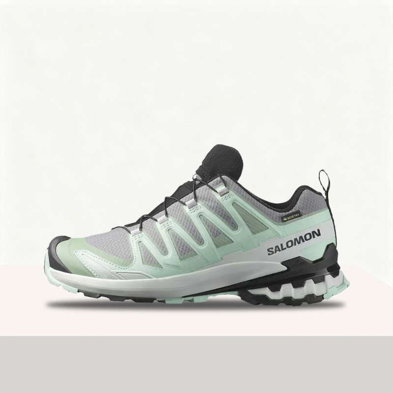 Salomon Shoes Xa Pro 3D - サロモン XA Pro 3D V9 GTX：スタイリッシュで通気性があり、サポート力があり、ぴったりフィットする女性用ローカットアウトドアランニングシューズ
