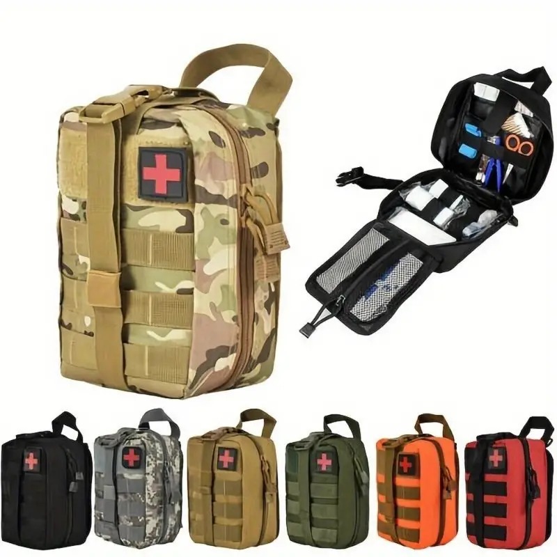 Bivy Bag Emergency - アウトドア用応急処置キット EDC モール医療キット IFAK サバイバル緊急パック EDC