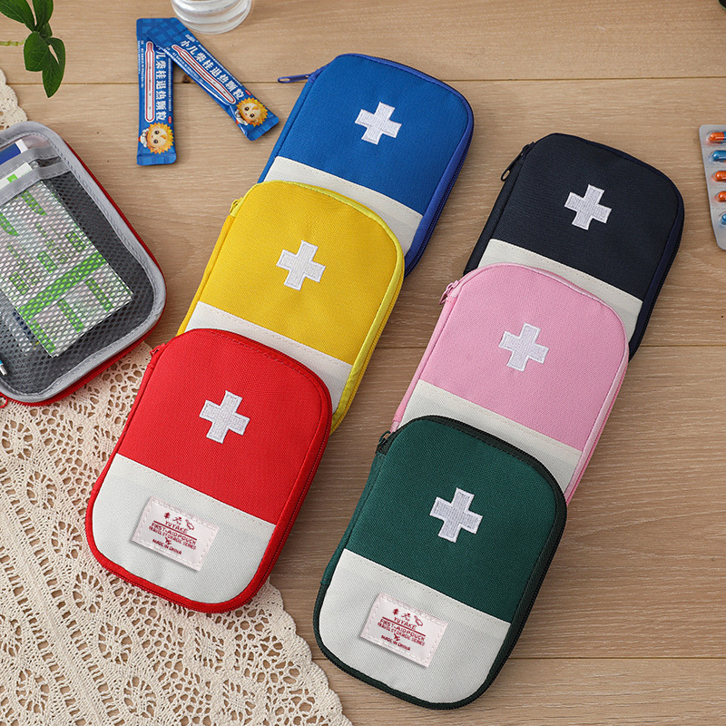 5 色ミニポータブル旅行応急処置キット - 緊急薬バッグ収納 - Bivy Bag Emergency のレビューと価格
