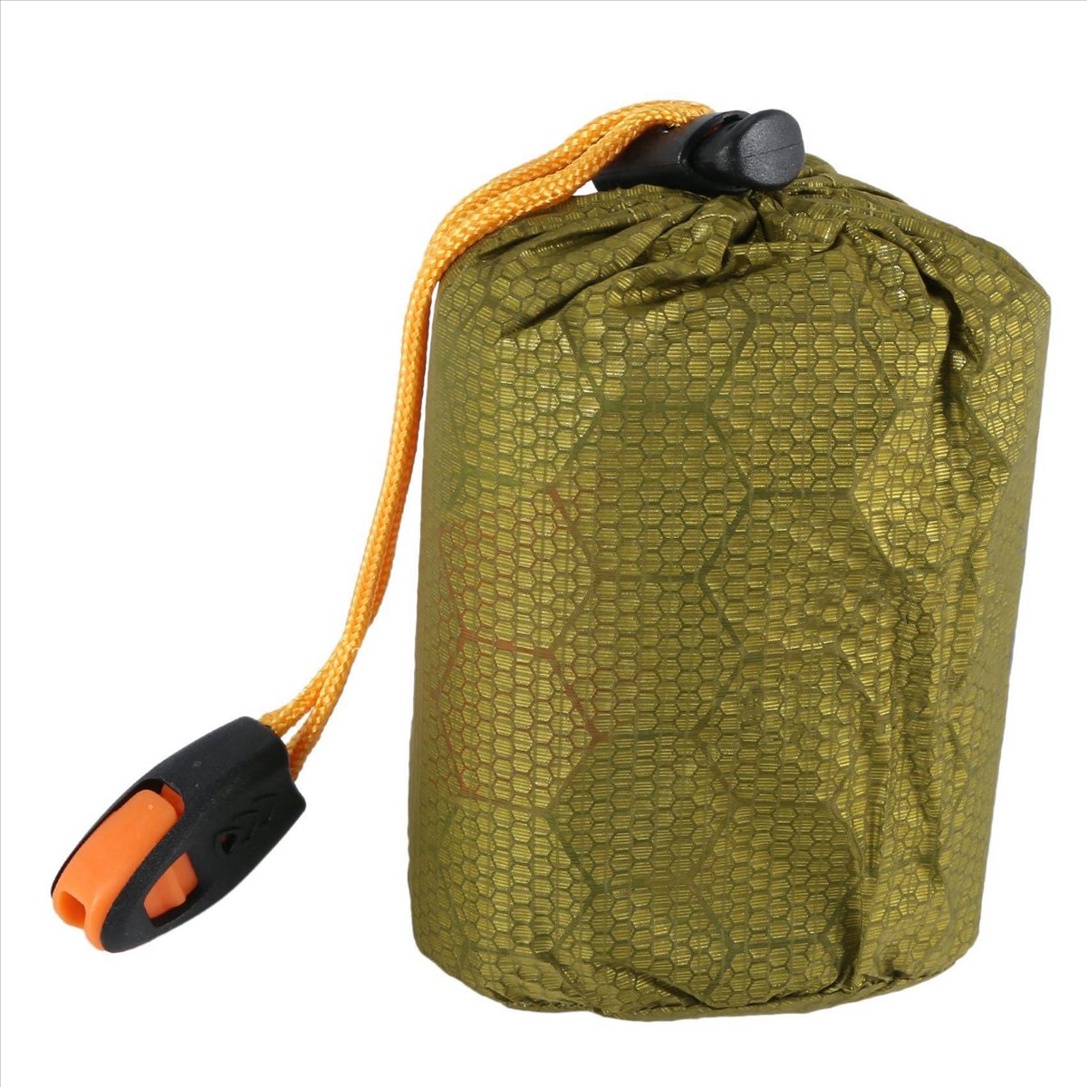 サマーセール 緊急用寝袋 ビビーサック ホイッスル付き アウ - Bivy Bag Emergency のレビューと価格