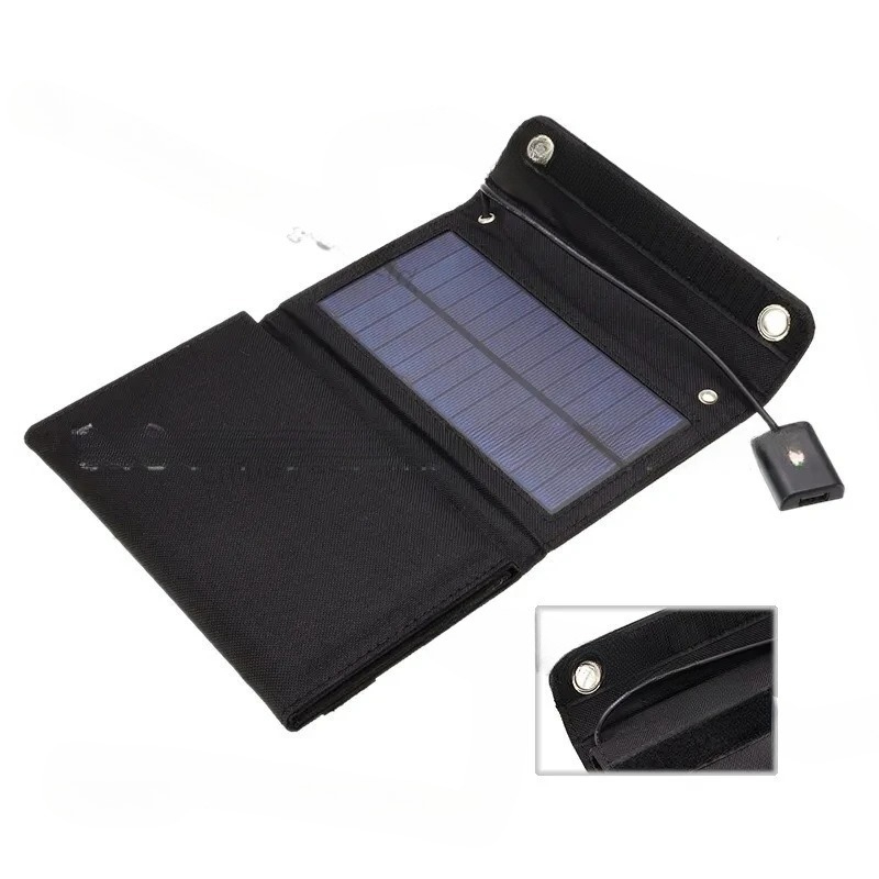 25W 5V ソーラーフォールディングバッグ 防水 緊急用  - Solar Emergency Charger のレビューと価格