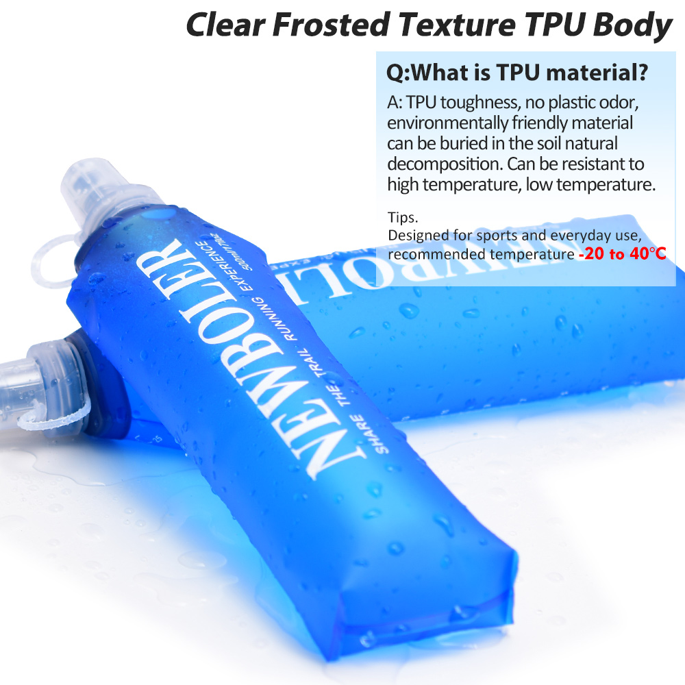 750 ミリリットル水ボトル TPU 折りたたみソフトフラス - Water Bag Collapsible のレビューと価格