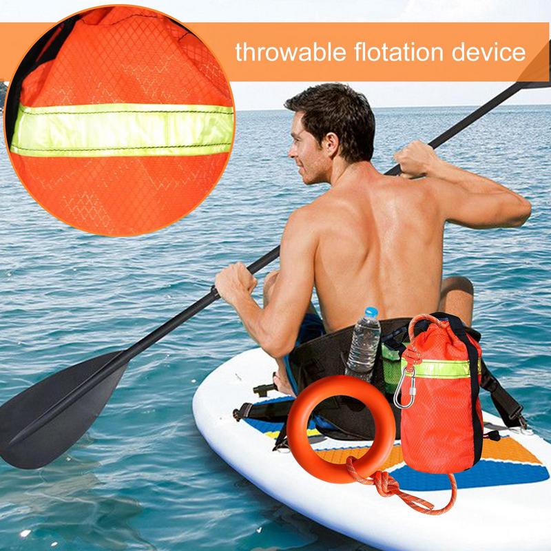 スローロープ水難救助 16 メートルスローバッグ水難救助反射 - Rescue Rope Throw のレビューと価格