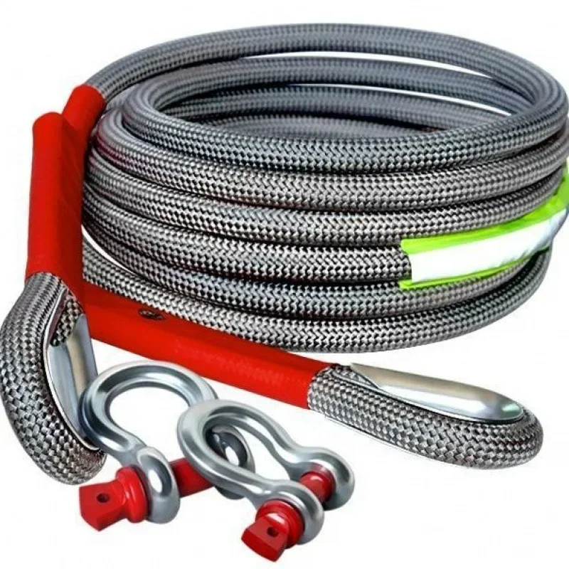 新型車牽引ロープ、オフロード車用、20トン牽引可能、レスキュ - Rescue Rope Throw のレビューと価格